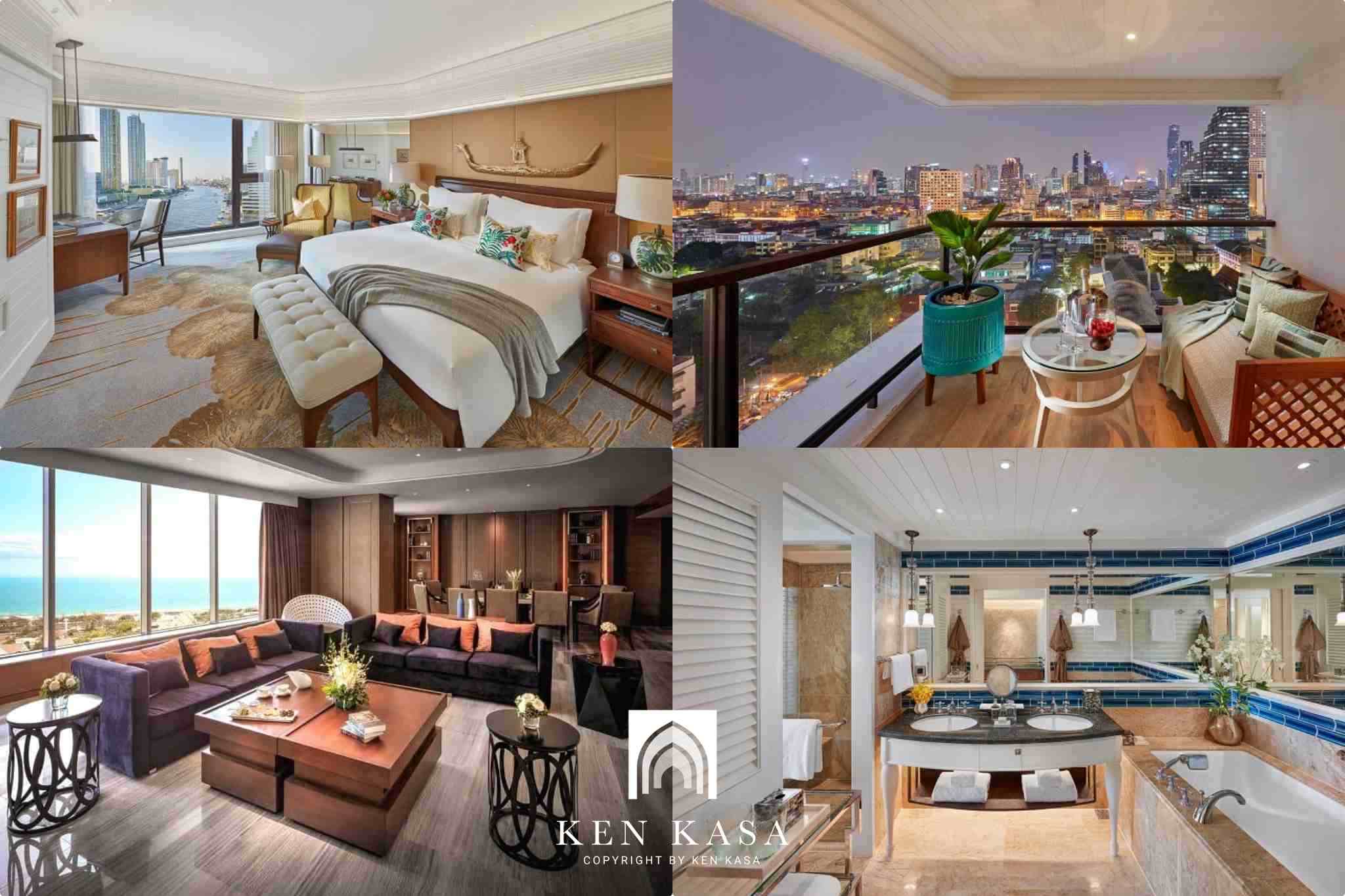 So s&aacute;nh ph&ograve;ng deluxe với ph&ograve;ng suite về kh&ocirc;ng gian thiết kế 